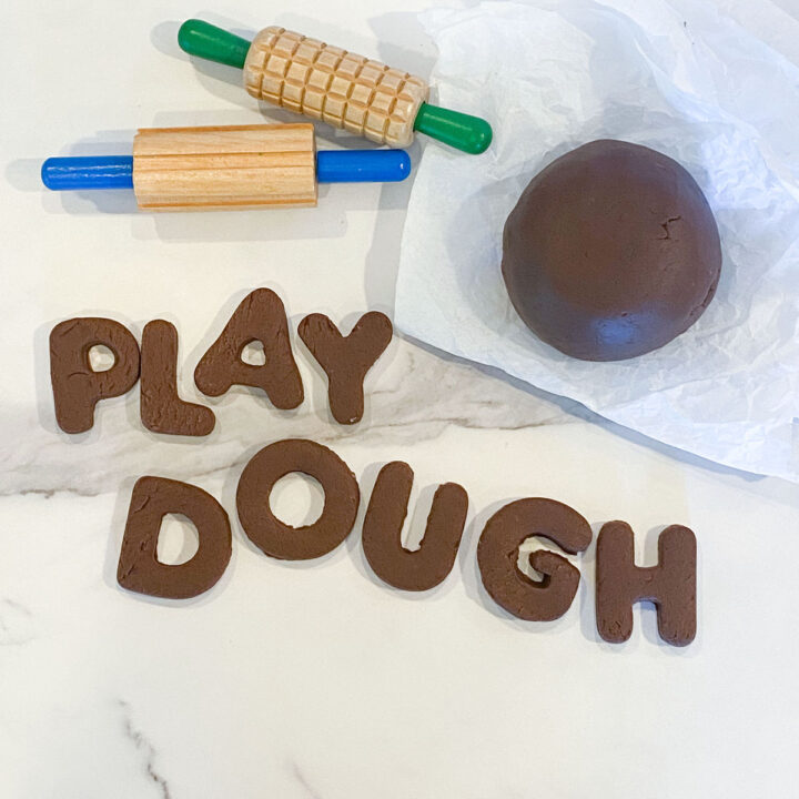 How to Make Brown Playdough - Stay At Home Educator